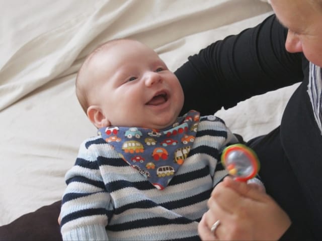 Babys flirten
