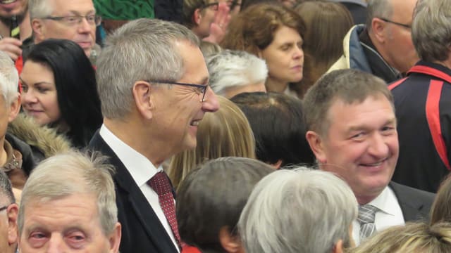 Landammann Roland Inauen und Justizdirektor Martin Bürki Landammann Roland Inauen und Justizdirektor Martin Bürki