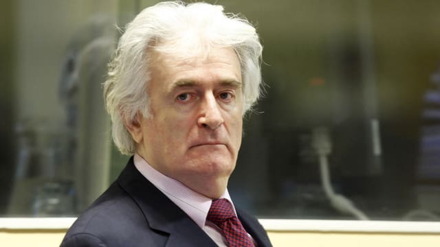 Karadzic vor Gericht. Karadzic vor Gericht.