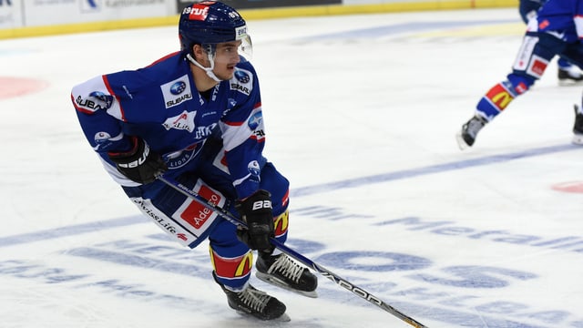 Dominik Diem für ZSC. Dominik Diem für ZSC.