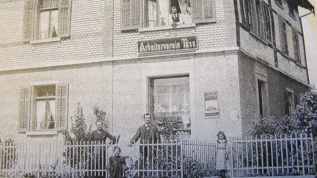 Lokal des Arbeitervereins Töss an der Metzgerstrasse in Töss. Lokal des Arbeitervereins Töss an der Metzgerstrasse in Töss.