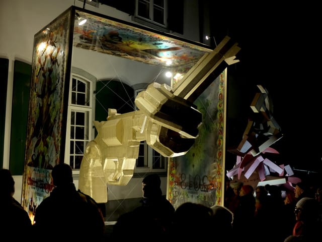 Laterne an der Laternenausstellung