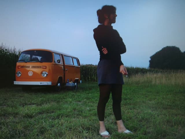 Schlicht in Orange. Patrick Rüegg hat uns dieses Bild geschickt.