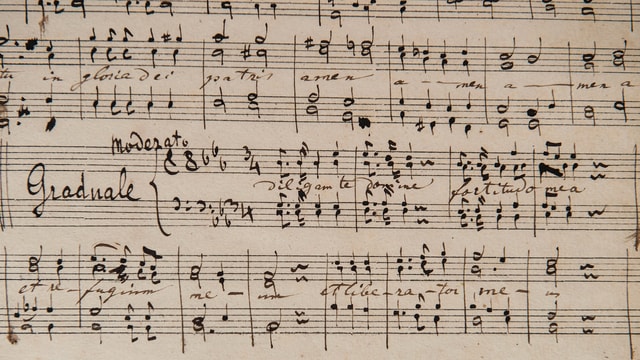 Handgeschriebene Noten Handgeschriebene Noten