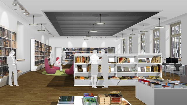 Bibliothek von Innen Bibliothek von Innen