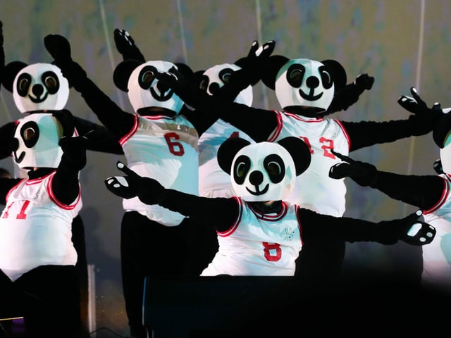 Die Maskottchen der Sommer-Universiade. Die Maskottchen der Sommer-Universiade.