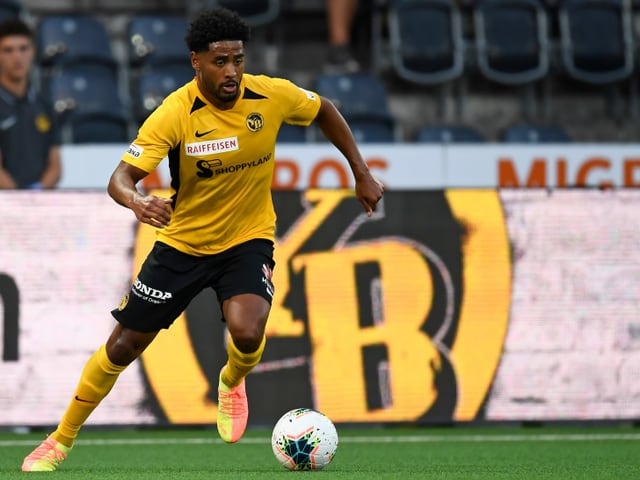 Saidy Janko während seiner Zeit bei YB. Saidy Janko während seiner Zeit bei YB.