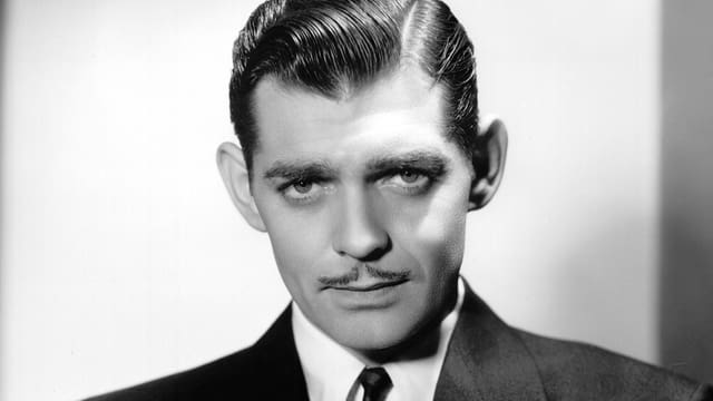 Clark Gable im Anzug. Clark Gable im Anzug.