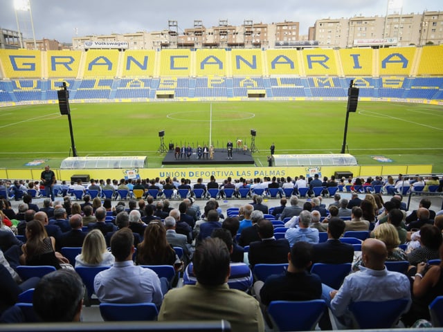 Das Stadion von UD Las Palmas. Das Stadion von UD Las Palmas.