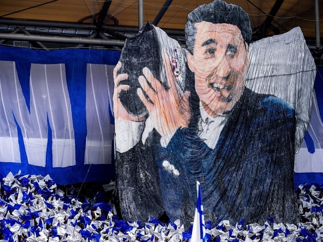 Fan-Choreografie auf Schalke