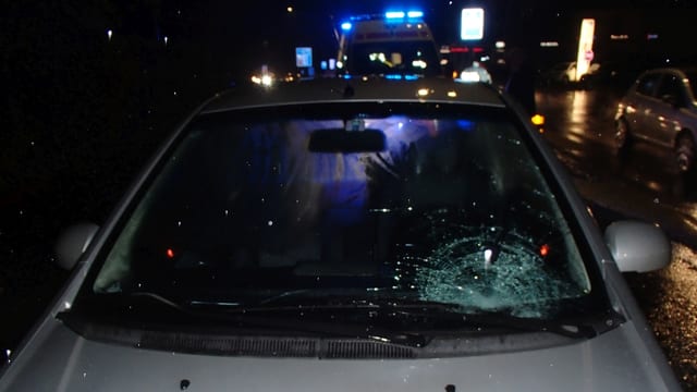 Unfallszene Unfallszene