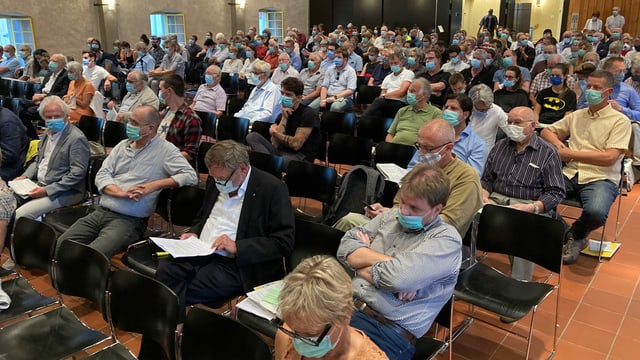 Gemeindeversammlung im Solothurner Landhaus Gemeindeversammlung im Solothurner Landhaus