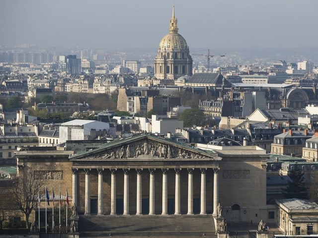 Nationalversammlung in Paris Nationalversammlung in Paris