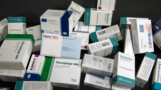 Medikamentenpackungen Medikamentenpackungen