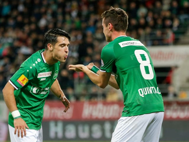 Victor Ruiz und Jordi Quintilla. Victor Ruiz und Jordi Quintilla.