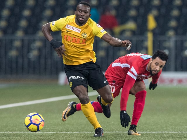 Sanogo am Samstag gegen Sion. Sanogo am Samstag gegen Sion.