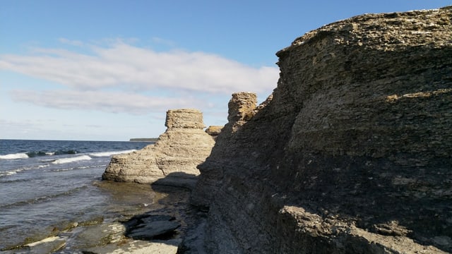 Klippen am Meer. Klippen am Meer.