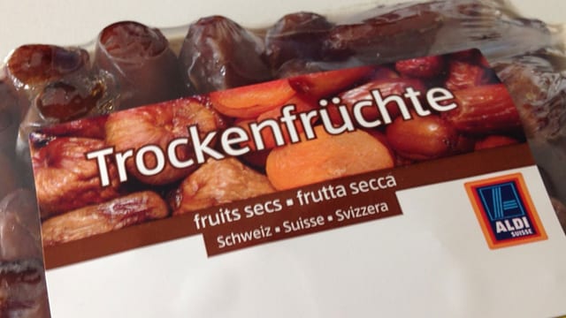 Verpackung Aldi-Datteln. Verpackung Aldi-Datteln.