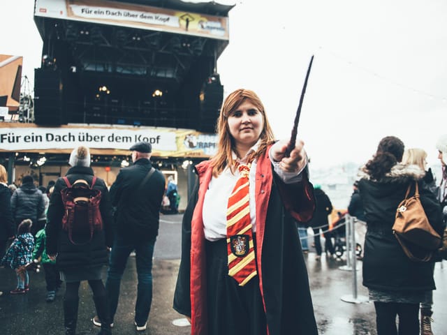 Cosplayerin