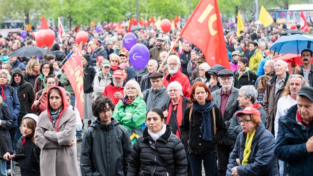 1. Mai Umzug in Zürich 1. Mai Umzug in Zürich