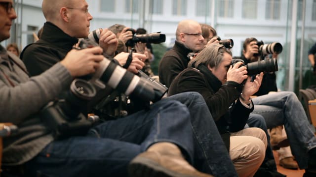 Die meisten Profis fotografieren heute digital. Die meisten Profis fotografieren heute digital.