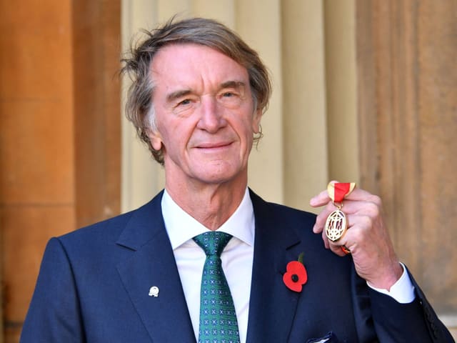 Sir Jim Ratcliffe, der neue Sponsor des Team Sky. Sir Jim Ratcliffe, der neue Sponsor des Team Sky.