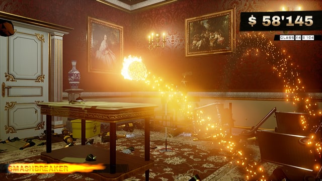 Golfball in Flammen. Golfball in Flammen.