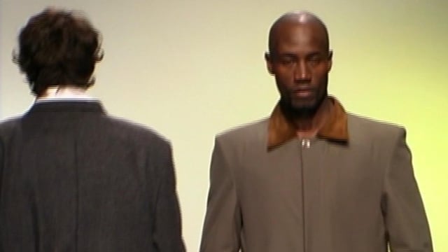 Zwei männliche Models. Zwei männliche Models.