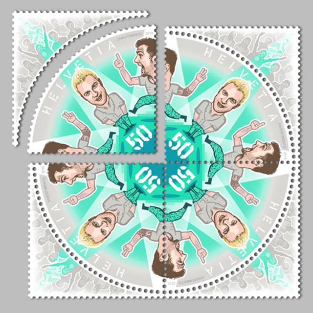 Briefmarke von Divertimento Briefmarke von Divertimento