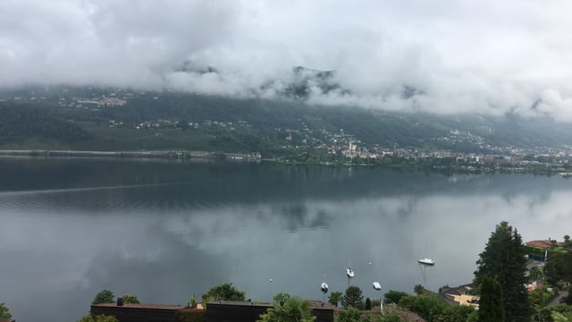 Regen in Montagnola. Regen in Montagnola.