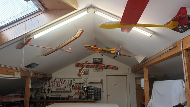 Vereinslokal der Modellflieger Vereinslokal der Modellflieger