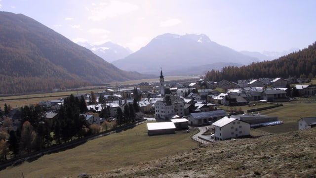 Purtret dal vitg da Bever. Purtret dal vitg da Bever.