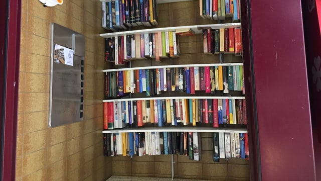 Aus der Telefonkabine im St. Galler Linsenbühlquartier wurde eine Tauschbörse für Bücher. Aus der Telefonkabine im St. Galler Linsenbühlquartier wurde eine Tauschbörse für Bücher.