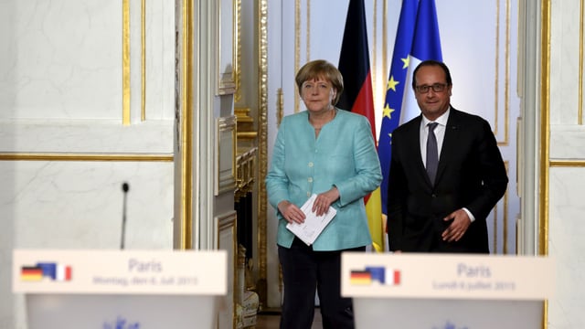 Merkel und Hollande Merkel und Hollande