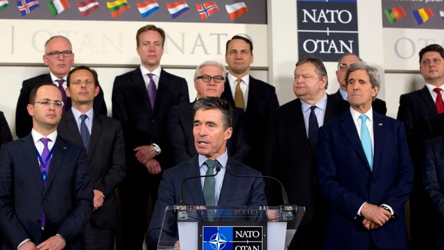 Nato-Aussenminister. Nato-Aussenminister.
