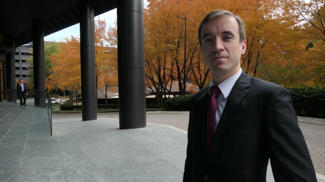 Der konservative Anwalt und Präsident der Aktivistengruppe Georgia Republican Alex Johnson. Der konservative Anwalt und Präsident der Aktivistengruppe Georgia Republican Alex Johnson.