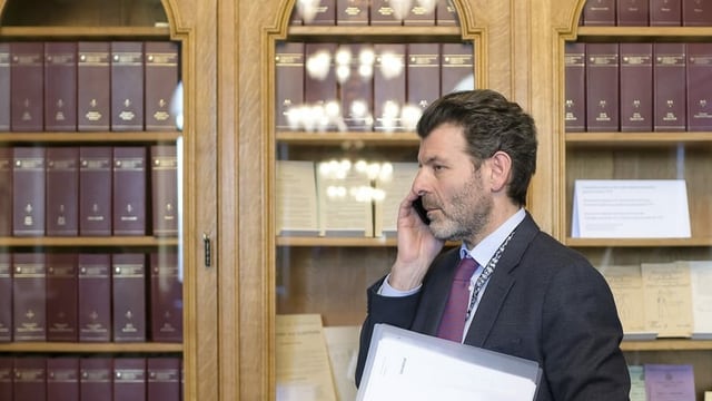 Il diplomat svizzer Roberto Balzaretti. Il diplomat svizzer Roberto Balzaretti.