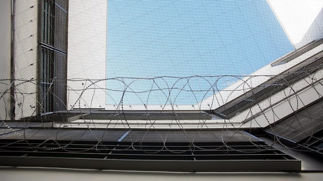 Blick aus dem Gefängnis Blick aus dem Gefängnis