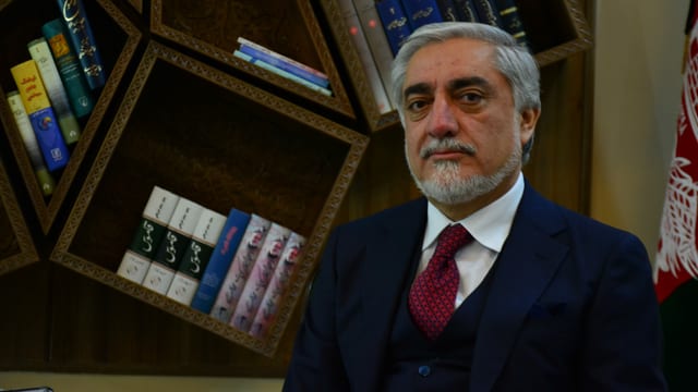 Abdullah Abdullah ist einer der obersten Vermittler auf der Seite der Republik Afghanistan. Abdullah Abdullah ist einer der obersten Vermittler auf der Seite der Republik Afghanistan.