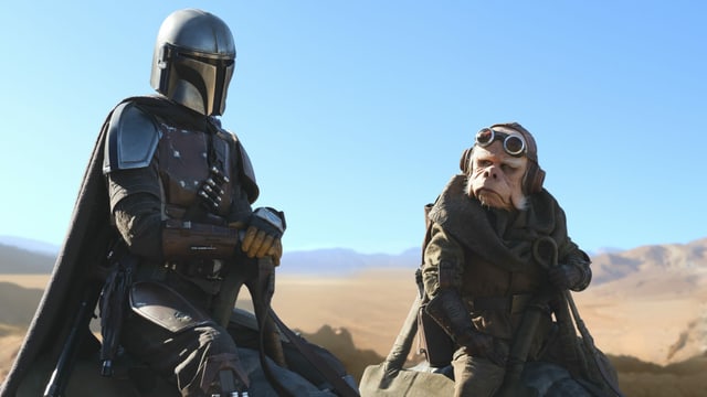 Eine Szene aus der Serie «The Mandalorian» Eine Szene aus der Serie «The Mandalorian»
