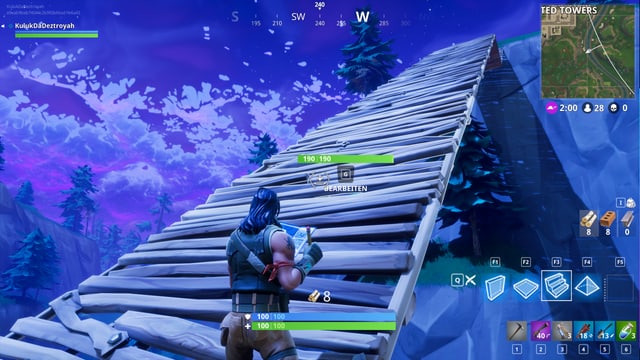 Mit wenigen Bauelementen kann man sich in Fortnite alles mögliche zusammenbauen - ganz nach dem Lego Prinzip. Mit wenigen Bauelementen kann man sich in Fortnite alles mögliche zusammenbauen - ganz nach dem Lego Prinzip.