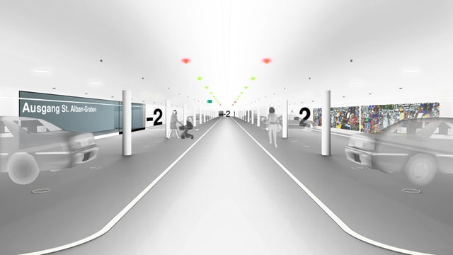 Visualisierung des neuen Parking Visualisierung des neuen Parking