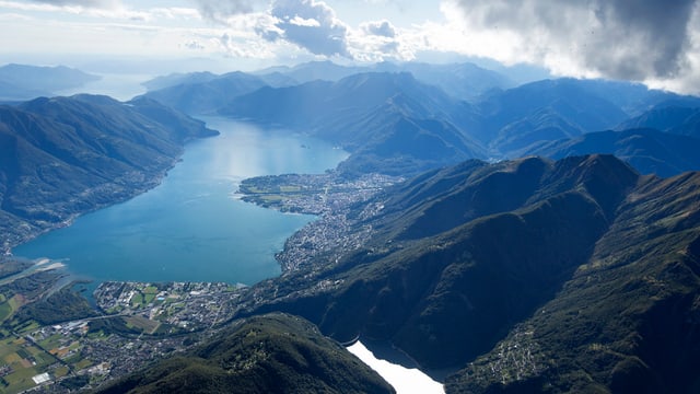 Überblick über Lago Maggiore. Überblick über Lago Maggiore.
