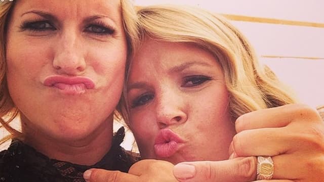 Filippa Radin und Anja Pärson Filippa Radin und Anja Pärson
