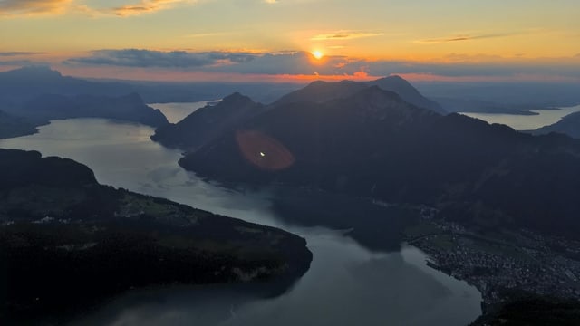 Berge und Seen. Berge und Seen.