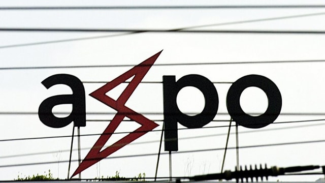 Axpo Schriftzug Axpo Schriftzug
