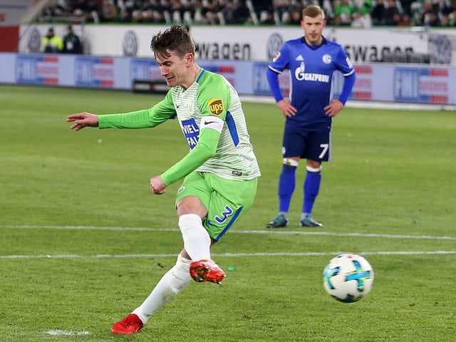 Paul Verhaegh beim Penalty