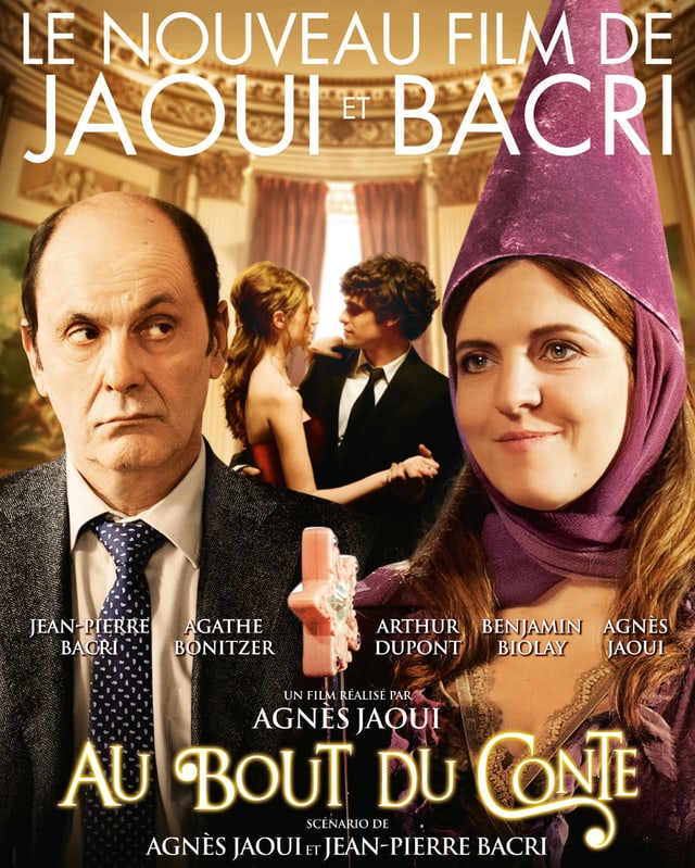 Filmplakat «Au bout du conte» mit den beiden Schauspielern Agnès Jaoui und Jean-Pierre Bacri. Filmplakat «Au bout du conte» mit den beiden Schauspielern Agnès Jaoui und Jean-Pierre Bacri.