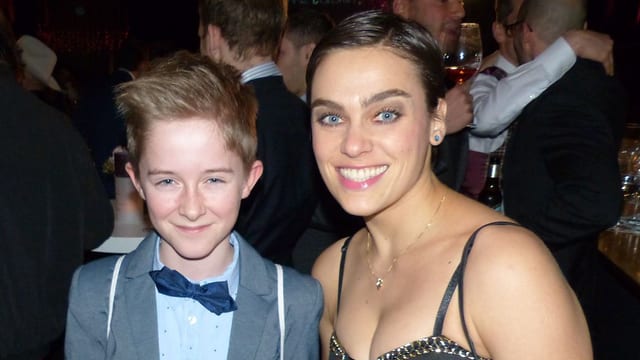 Joshua Broger mit Nina Burri