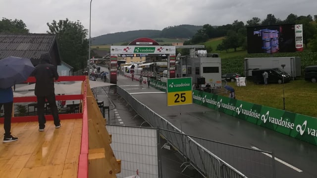 Zielraum der Tour de Suisse Zielraum der Tour de Suisse
